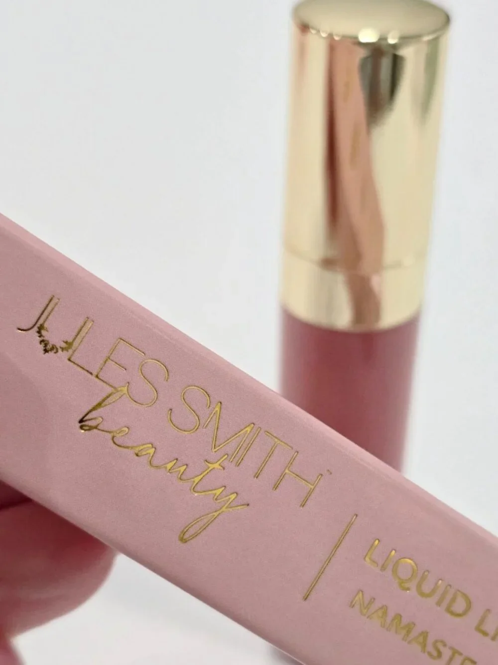 Jules Smith Beauty ✦ Liquid Lipstick Namaste All Day ✦ Mauve Pink 0.26oz NWT